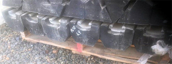 Lot Of (43) Unused Rubber Liners & Lifters For Hardinge Ball Mill)